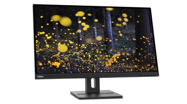 Lenovo ThinkVision E27q-20 68,6 cm (27") 2560 x 1440 pixlar Quad HD LED Svart
