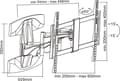 Miniatyrbillede 2 af 4: InLine 23110B TV-fatning 177,8 cm (70")