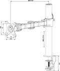 Pikkukuva 3 / 3: Iiyama DS1001C-B1 - Pöytäteline - jopa 30 tuumaa