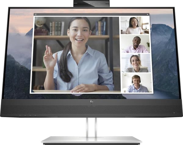 HP E24mv G4 60,5 cm (23,8") 1920 x 1080 pixels Full HD Sort, Sølv Sort, Sølv