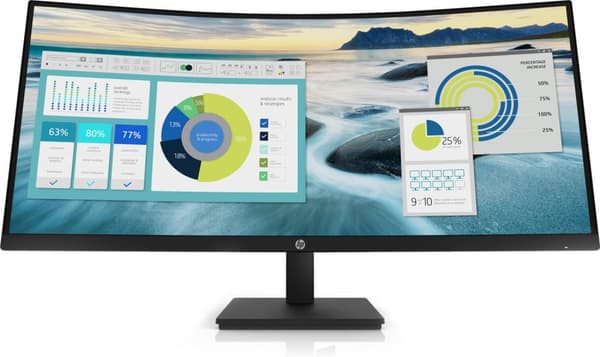 Bildskärm HP P34CH G4 LFC 34" Svart