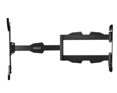 Hama fullmotion TV-vægbeslag - TV-beslag - 165 cm (65") - 2 arme - Sort - Vipbar