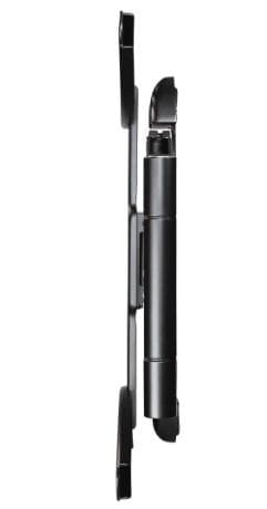 Hama fullmotion TV-vægbeslag - TV-beslag - 165 cm (65") - 2 arme - Sort - Vipbar