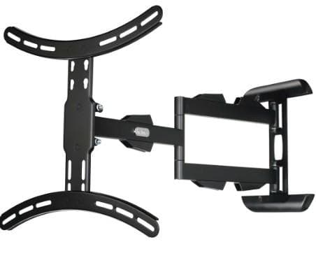 Hama fullmotion TV-vægbeslag - TV-beslag - 165 cm (65") - 2 arme - Sort - Vipbar