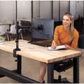 Miniatyrbillede 3 af 5: Fellowes Monitorarm kun 1 skærm Reflex 81,3 cm, 32 tommer, Clamp Black