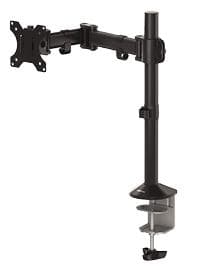 Fellowes Monitorarm kun 1 skærm Reflex 81,3 cm, 32 tommer, Clamp Black Sort