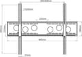 Miniatyrbillede 4 af 4: Hagor WH 85 T-HD 2,79 m (110") Sort