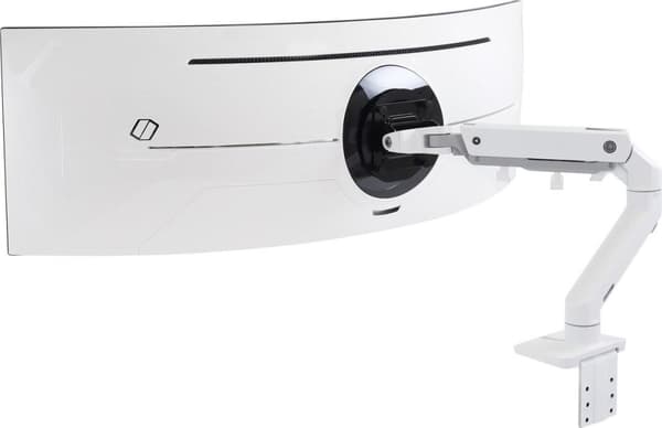 Ergotron 45-647-216 Monitor bordbeslag 1-vejs 38,1 cm (15) - 124,5 cm (49) Roterbar, Højdejusterbar, Vipbar, Drejelig Hvid
