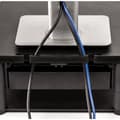 Miniatyrbillede 5 af 5: Fellowes Premium Monitor Stand Plus Justerbar, sort, 21 tommer