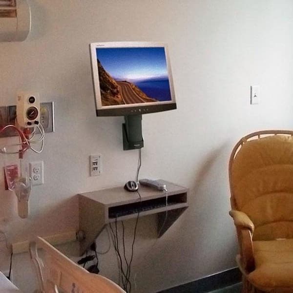 Ergotron Neo-Flex Wall Mount Lift 61 cm (24") Svart