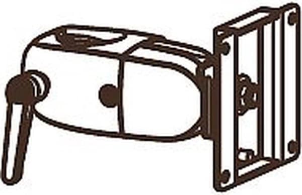 Ergotron DS Series DS100 Clamping Single Pivot 76,2 cm (30") sort