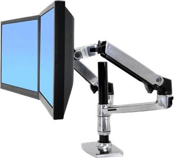 Ergotron LX Dual LCD lodret stabelarm ALM