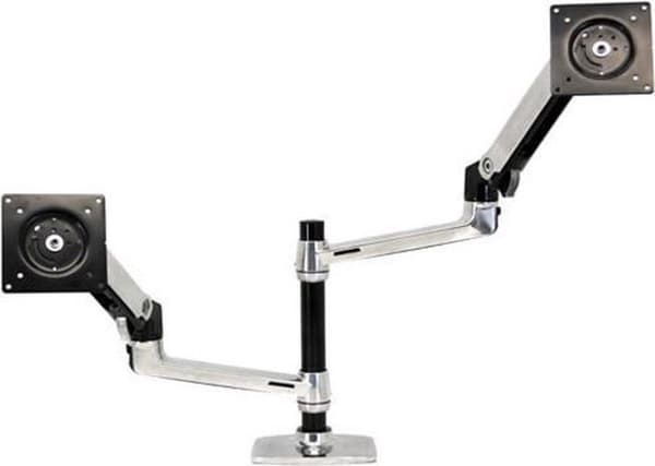 Ergotron LX Dual LCD lodret stabelarm ALM