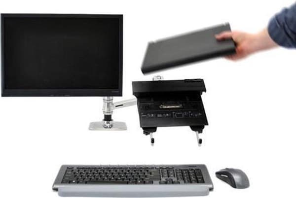 Ergotron LX Dual LCD lodret stabelarm ALM