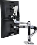 Miniatyrbillede 10 af 11: Ergotron LX Dual LCD lodret stabelarm ALM