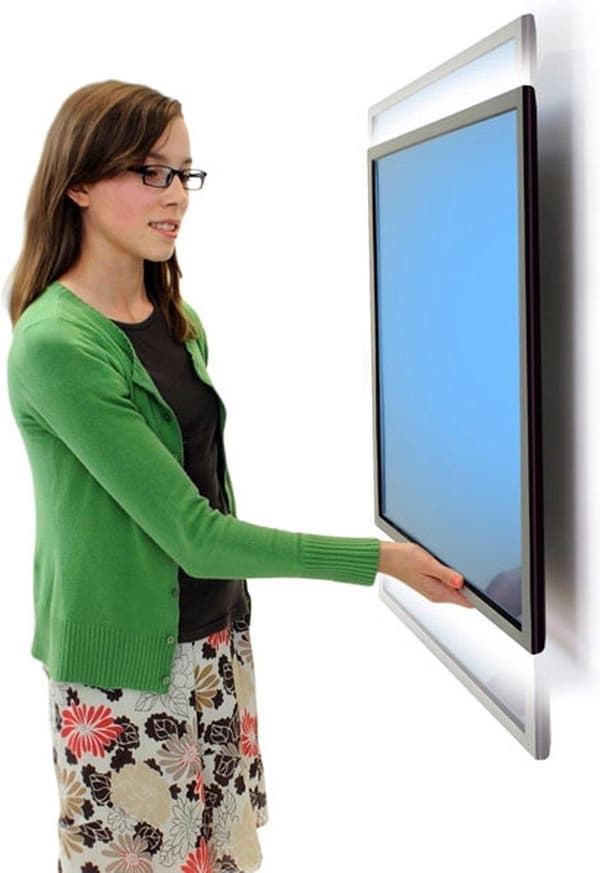 Ergotron 61-113-085 litteä seinäteline 106,7 cm (42") Musta