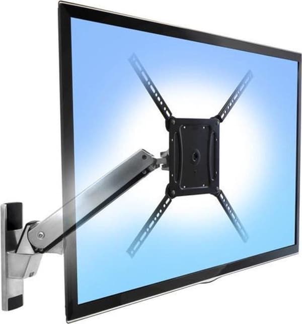 Ergotron interaktiv arm, VHD 152,4 cm (60") aluminium, sort