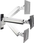 Miniatyrbillede 1 af 4: Ergotron interaktiv arm, VHD 152,4 cm (60") aluminium, sort