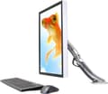 Miniatyrbillede 5 af 7: Ergotron Mx - Monteringssæt (Hængselarm Skrivebordsklemmemontering Grommet Mount) Til LCD-skærm - Poleret aluminium - Skærmstørrelse: Maksimalt 30 [76