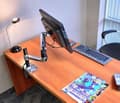 Miniatyrbild 5 av 5: Ergotron LX Series Skrivbordsmonterad LCD-arm, lång stång 86,4 cm (34) Svart