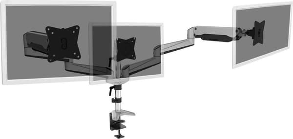 DIGITUS Universal 3-Fach Monitor - Gasdruckfeder & Klemmbef.