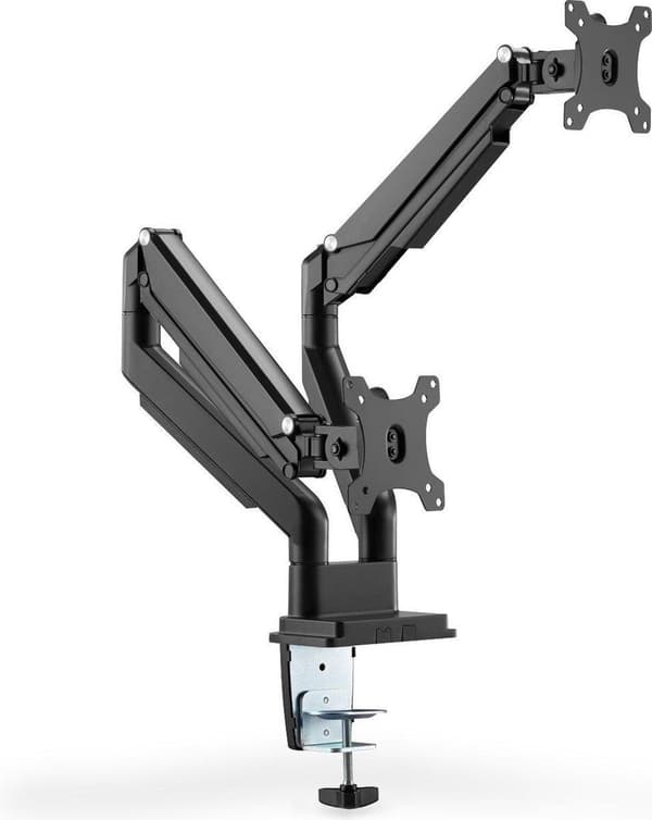 DIGITUS Universal Dual Monitorhalter med Gasdruckfeder