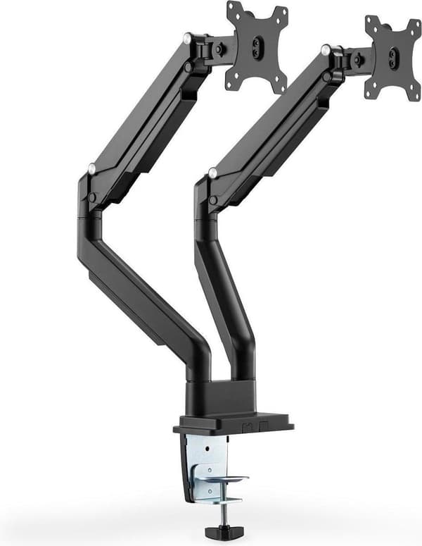 DIGITUS Universal Dual Monitorhalter med Gasdruckfeder