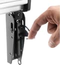 Miniatyrbillede 3 af 4: Chief LCM1U Sort flad panel loftmontering