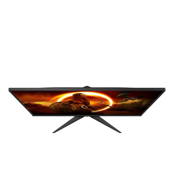 AOC G2 24G2SPAE - LED-skærm - 23,8" IPS - 1920 x 1080 FHD - 165 HZ - 1 ms - 300 cd/m² - 1000:1 - sort, rød
