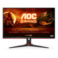 Miniatyrbillede 1 af 7: AOC G2 24G2SPAE - LED-skærm - 23,8" IPS - 1920 x 1080 FHD - 165 HZ - 1 ms - 300 cd/m² - 1000:1 - sort, rød