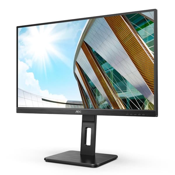 AOC U27P2CA datorskärm 68,6 cm (27") 3840 x 2160 pixlar 4K Ultra HD LED Svart
