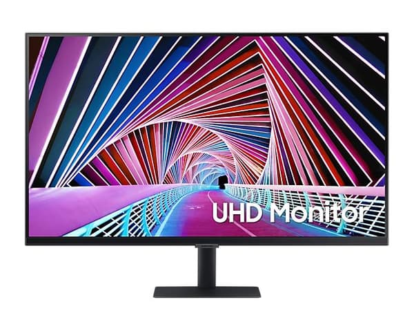 Samsung S32A706NWU LCD-skærm 81,3 cm (32 tommer) EEC G (A - G) 3840 x 2160 pixels UHD 5 ms DisplayPort, HDMI Sort