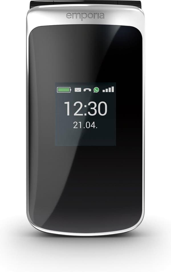 Emporia Touchsmart 2 - Senior-matkapuhelin - SOS-painike - Kuulolaitteiden yhteensopiva