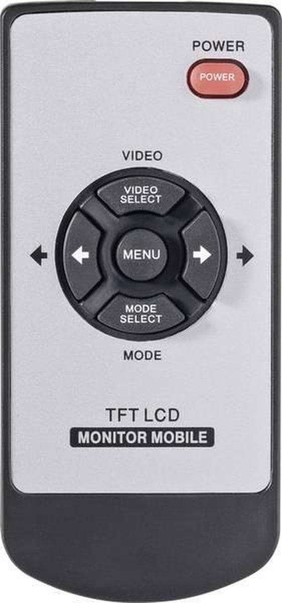 Renkforce T-701B LCD-skärm för bil 17,8 cm 7 tum
