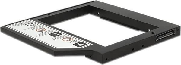 Delock 62669 enhetsplatspanel 13,3 cm (5,25'') Ramplatta Svart