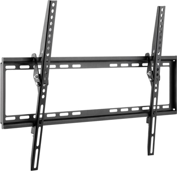 TV-väggfäste för 37-70 tums skärmar - Basic - 8 grader tiltbar - Upp till 35 kg - Svart