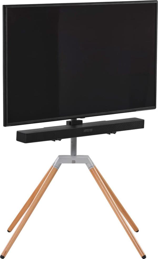 WM7476 Quadpod TV-ställ - 32-70 tum - VESA 400 - ljusgrå