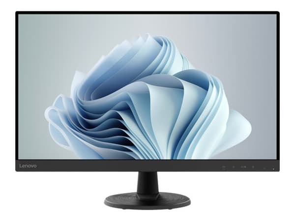 Lenovo D27-40 - LED-skärm - 27" - 1920 x 1080 Full HD (1080p) - VA - 250 cd/m² - 3000:1 - 4 ms - HDMI, VGA - korpsvart