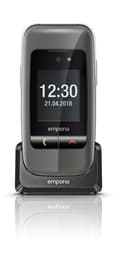 Miniatyrbillede 7 af 8: emporiaONE - Feature Phone - microSD slot - LCD-skærm - 240 x 320 pixels - bagkamera 2 MP - sølv, mellemgrå