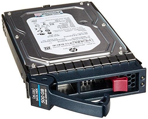 HPE Midline - Hard drive - 500 GB - hot-swap - 3.5" (8.9 cm) - SATA 3Gb/s - 7200 rpm