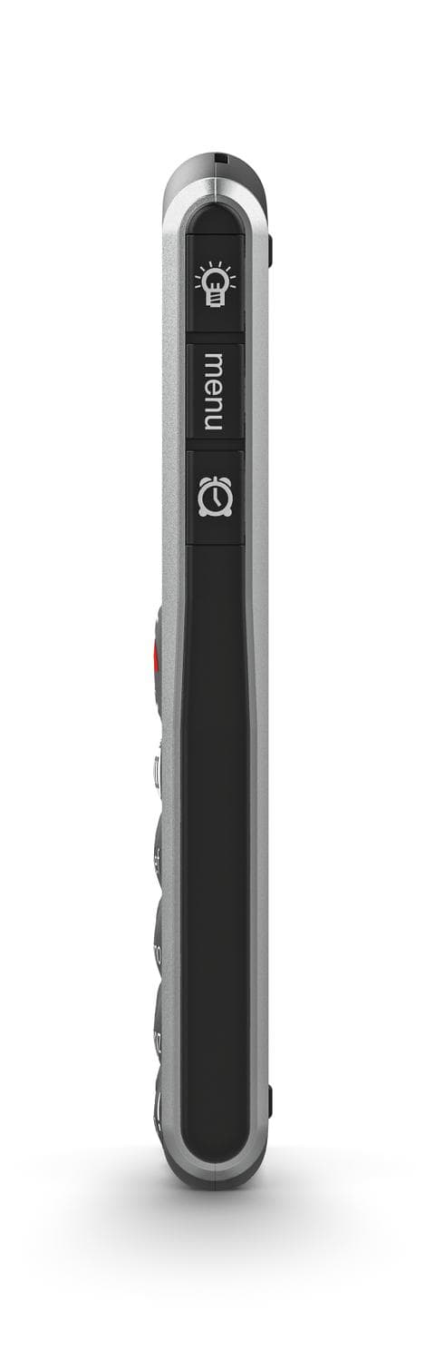 Emporia SiMPLiCiTY 5.08 cm (2") 90 g Black - Silver Senior Phone (V27_001)