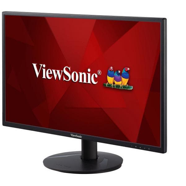 ViewSonic VA2718-sh - LED-näyttö - 68,5 cm (27") - 1920 x 1080 Full HD (1080p) @ 75 Hz - IPS - 300 cd/m² - 1000:1 - 5 ms - HDMI, VGA - musta