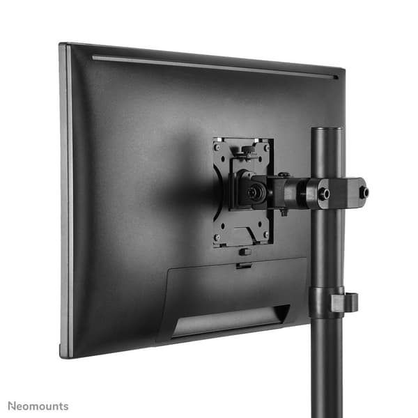 Neomounts by Newstar FL40-430BL11 - Mounting kit (pole mount) - for TV (full-motion) - black - screen size: 43.2-81.3 cm (17"-32")