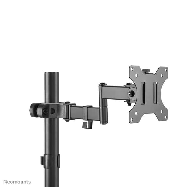 Neomounts by Newstar FL40-450BL11 - Mounting kit (pole mount) - for TV (full-motion) - black - screen size: 43.2-81.3 cm (17"-32")