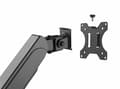 Miniatyrbillede 2 af 6: Equip 650132 Flat Panel Desk Mount 81,3 cm (32") Clamp Black (650132)