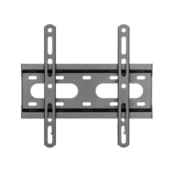 Manhattan - Monteringssæt (Vægmontering) - Ultra Slim Fast - til buet panel/fladt panel - Lav profil - Heavy Duty Stål - Sort - Skærmstørrelse: 58,4-1