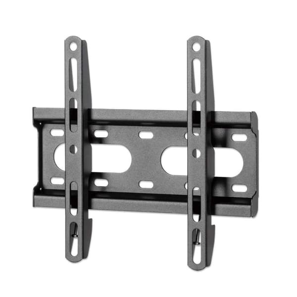 Manhattan - Monteringssæt (Vægmontering) - Ultra Slim Fast - til buet panel/fladt panel - Lav profil - Heavy Duty Stål - Sort - Skærmstørrelse: 58,4-1 Sort
