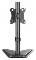 Miniatyrbild 4 av 6: MANHATTAN Stand with monitor mount for one display For one LED/LCD monitor from 43.20 cm (17") to 68.60 cm (27") and up to 7 kg, +/-10° tilting, +/-45