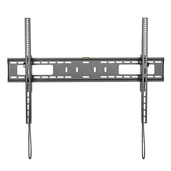 StarTech.com fladskærms-tv-vægbeslag, vippes - 152,40 cm (60") til 254,00 cm (100") TV - Stål - Vægbeslag til tv - Plast, Stål - Sort - Skærmstørrelse