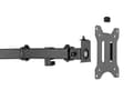 Miniatyrbillede 3 af 6: Equip Pro Economy - Stand til 2 LCD-skærme - Stål - Sort - Skærmstørrelse: 43,2-81,3 cm (17"-32") - Skrivebord (650123)